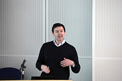 H. Maiato博士の基調講演の様子