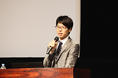 志部氏による講演の様子