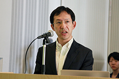 吉田企画官の挨拶の様子