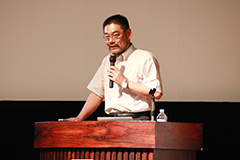 藤嶽氏の講演の様子