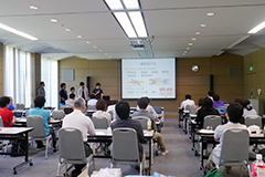 最終日の発表会の様子