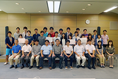 研修参加者の集合写真