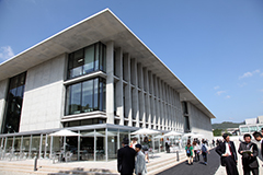 観光型列車 丹後あかまつ号見学の様子