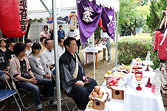 地蔵尊例祭の様子