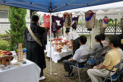 地蔵尊例祭の様子