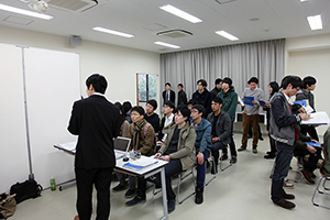 企業ブースの様子