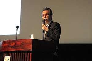 山口機構長の説明の様子