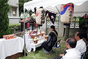 地蔵尊例祭の様子