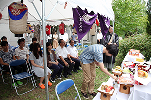 地蔵尊例祭の様子
