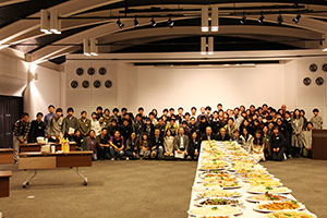 キックオフパーティーにて記念撮影