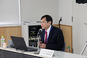 Tran Linh Thuoc氏の講演の様子