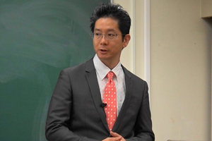 中安豪氏による講演の様子