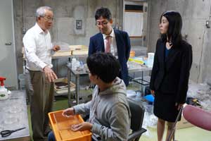 生物資源フィールド科学教育研究センター
視察の様子
