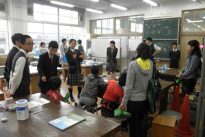 「ハーブティーで作る太陽電池」②