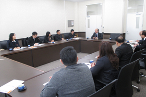 Meeting with Vice-President Dr. Morisako