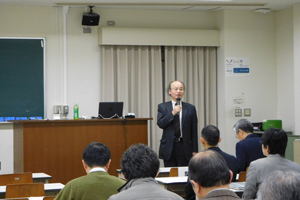 森迫センター長による開会挨拶