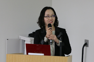 北村恭子講師による講演の様子