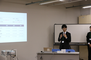 プレゼンテーションの様子