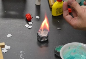 炎色反応ロウソク