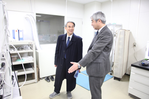 グリーンイノベーションセンター視察の様子