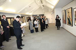 ギャラリートークの様子