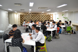 Interacting with Japanese students