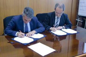 Signing ceremony at Politecnico di Torino