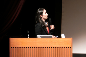4大学連携による共同研究発表を行った本学 岡久陽子 助教