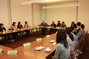 Discussion with KIT professors and students