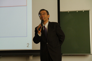 反転授業について語る山梨大学 森澤先生