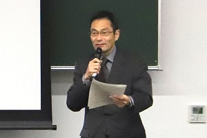 森脇FD部会長による挨拶