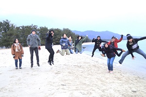 Amano-Hashidate beach