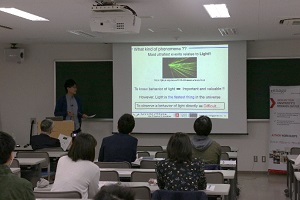 参加者によるプレゼン発表演習