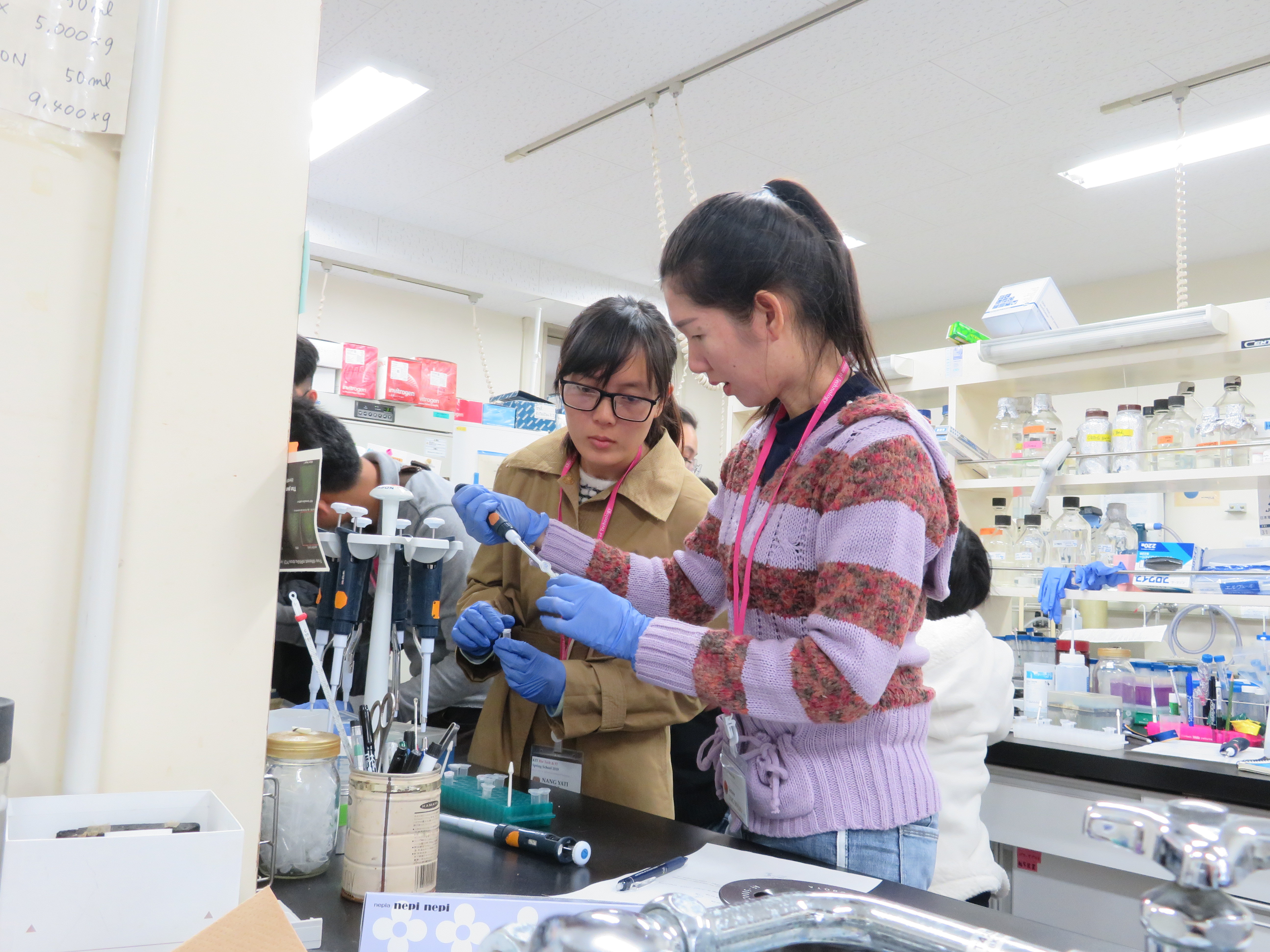 Bio group practical work