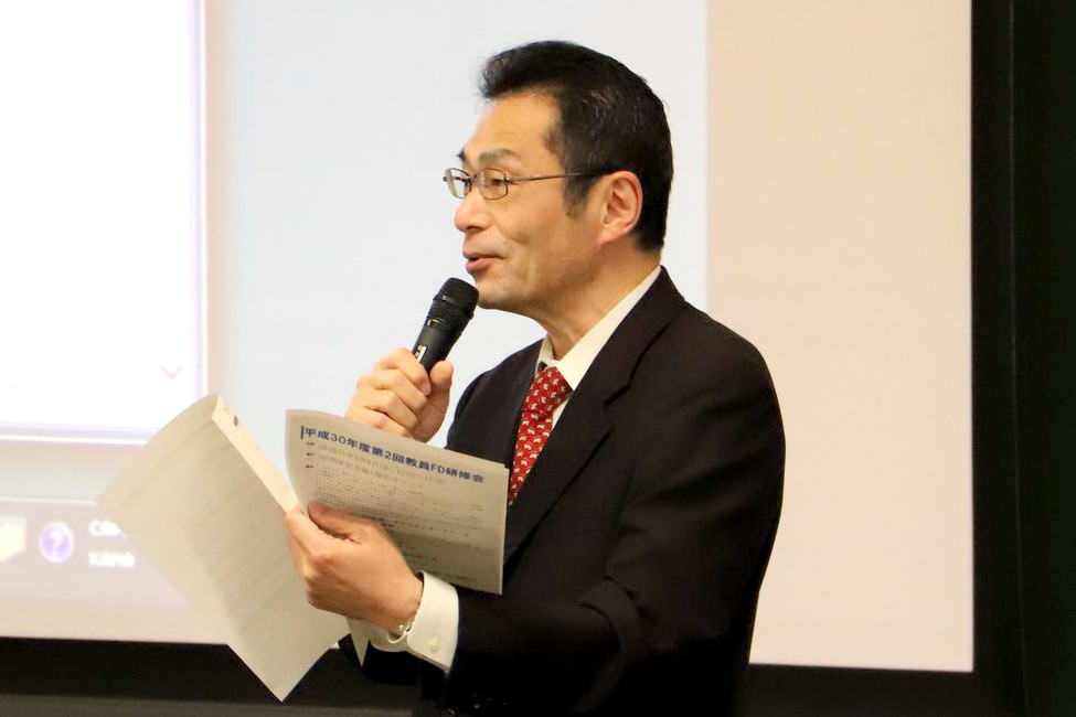 森脇部会長による挨拶