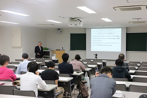 第１回（座学）の講義の様子