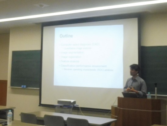 Yahui Peng氏による講演