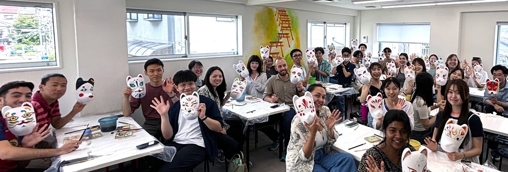 お面を制作